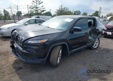 2014 Jeep Cherokee Sport from USA, damaged, VIN 1C4PJMAB1EW246983
